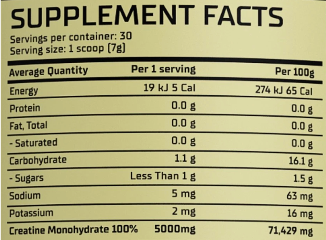 Nutritional Information