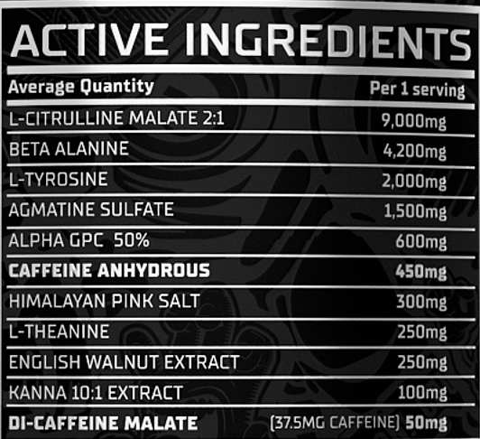 Legit Xtreme Pre Workout