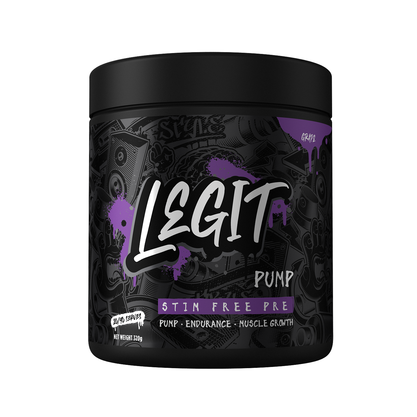 Legit Pump Non-Stim Pre